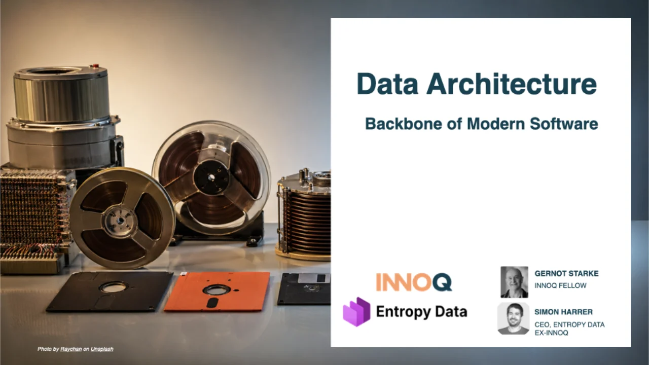 Charla sobre arquitectura de datos en JAX 2026, en Maguncia
