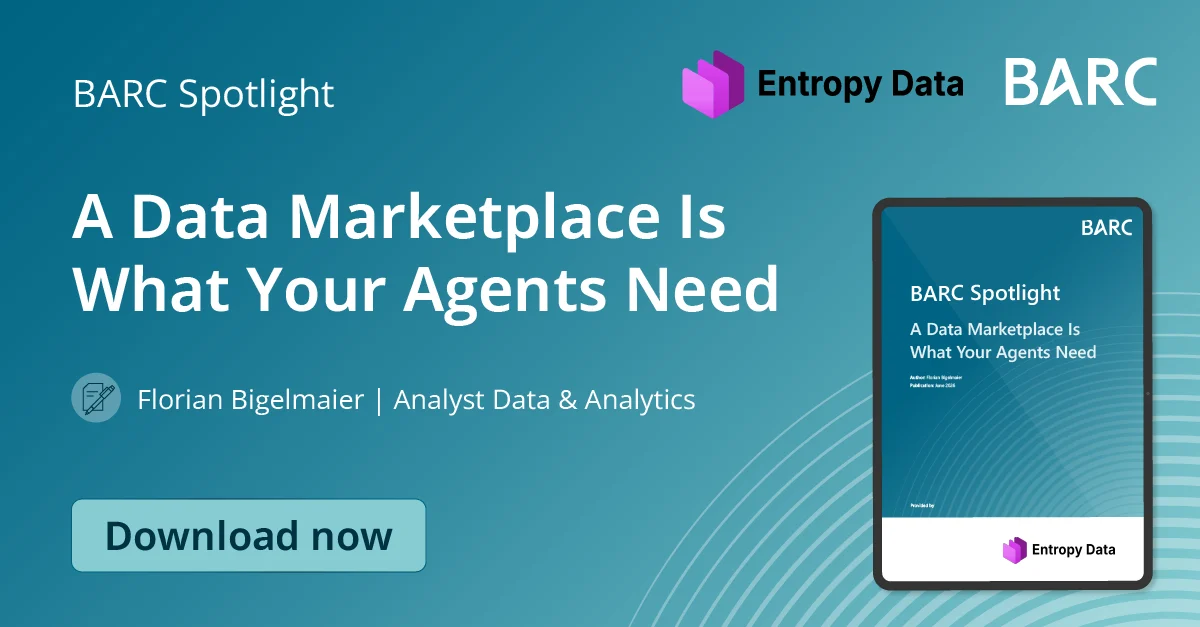 BARC Spotlight: A Data Marketplace Is What Your Agents Need